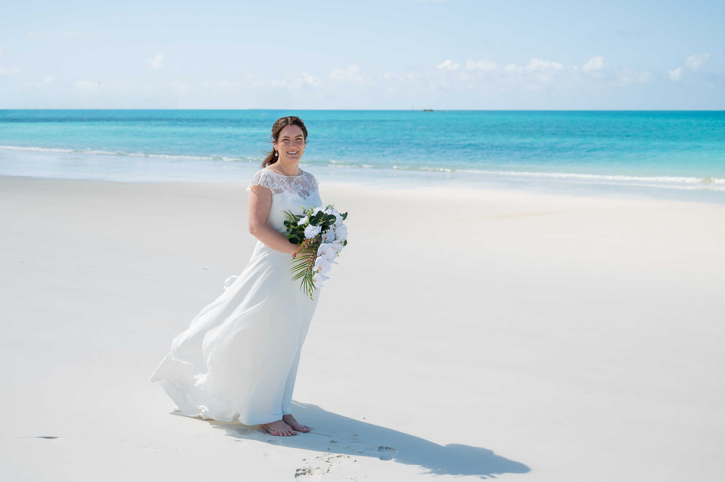 Larkin and Kate’s Florida Gulf Coast beach wedding ceremony